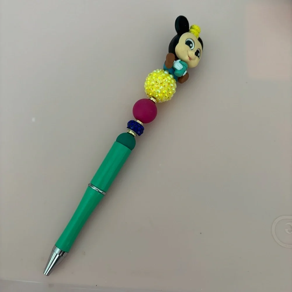 Disney Doorables: Mickey Mouse: Mickey Mouse as Jack handmade beaded pen